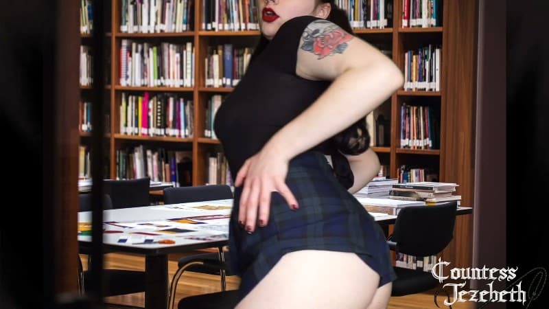 Countess Jezebeth - Schoolgirl Makes you cum 3