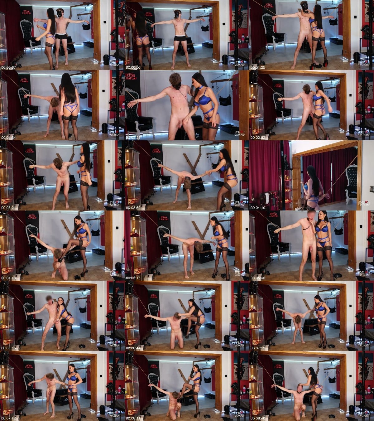 EVIL WOMAN - Never provoke a Dominatrix Ballbusting 6