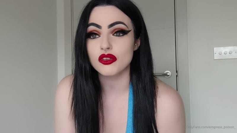 Empress Poison - Verbal Humiliation JOI 2