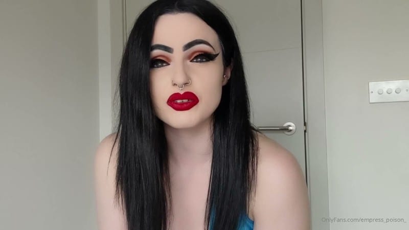 Empress Poison - Verbal Humiliation JOI 1