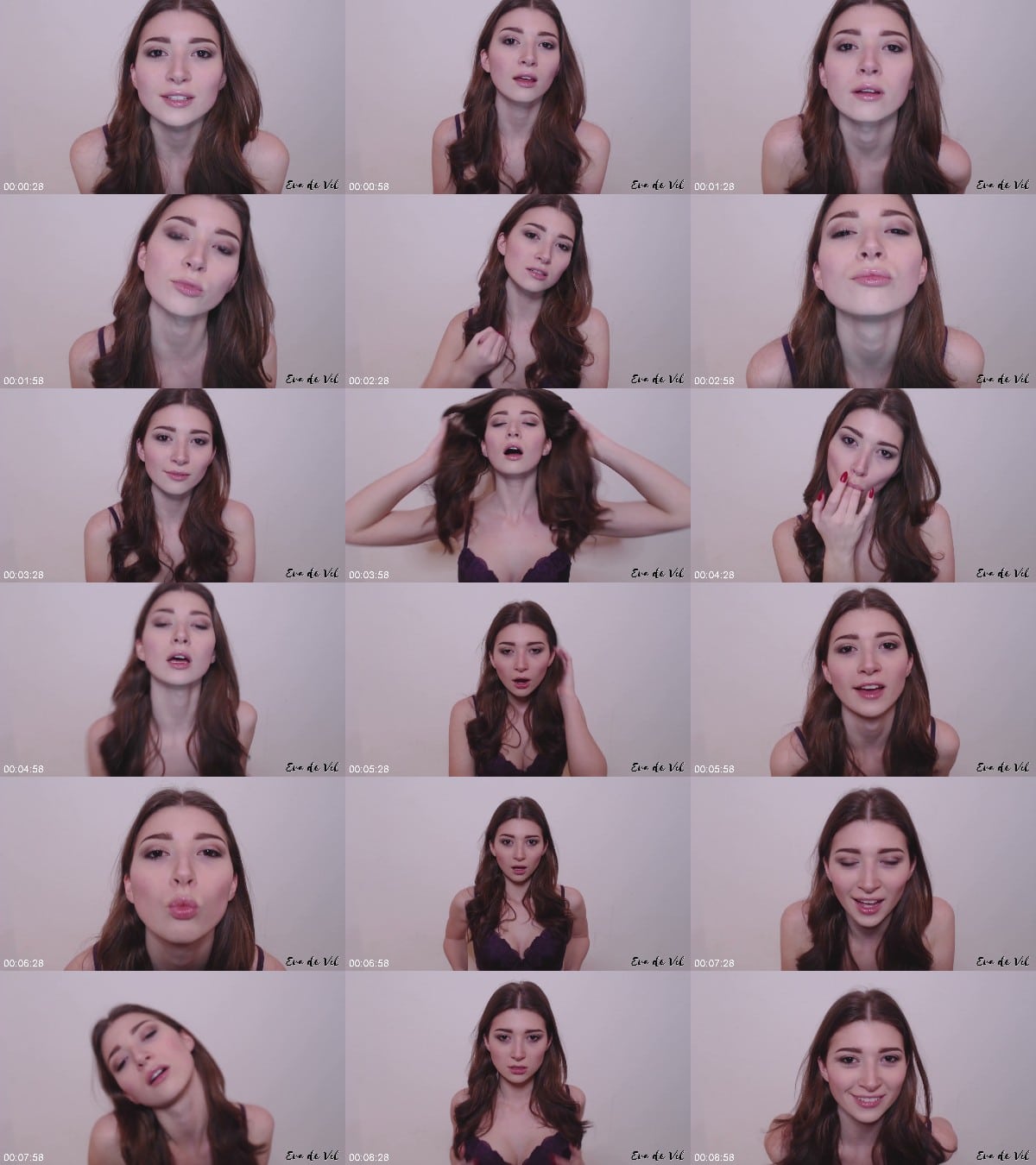 Eva de Vil - Glossy Lip Worship JOI 6