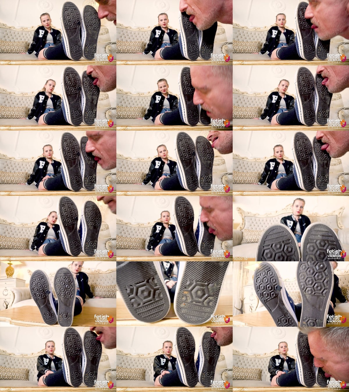 FEMDOMSQUAD Video Store - I get my Converse sneakers licked clean 6