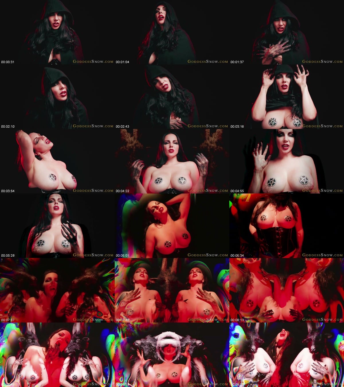 Goddess Alexandra Snow - Damned Devotion - Invocation of Lust - Halloween 6
