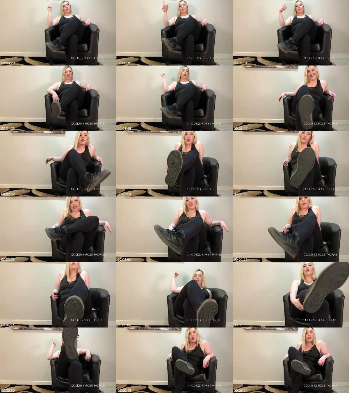 Goddess Rose Thorne - Lick My Filthy Shoes 6