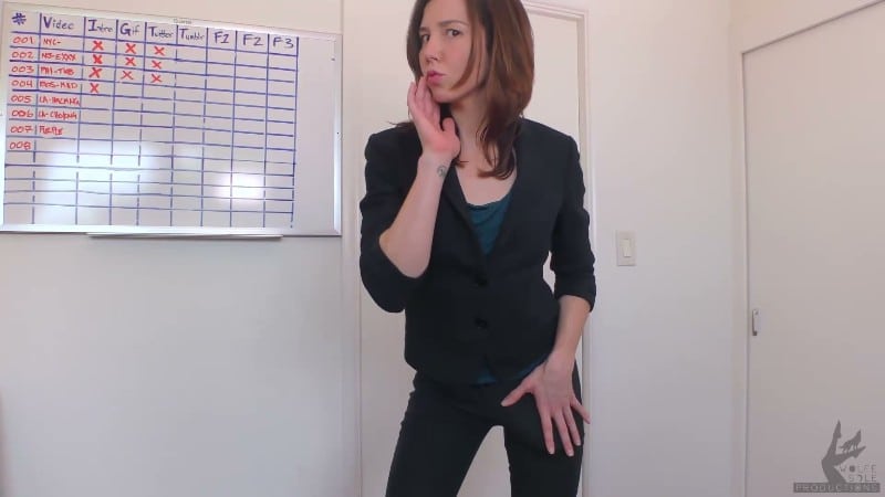 Goddess Wolfe - A Load To The Eye On Your First Day Of Work 1