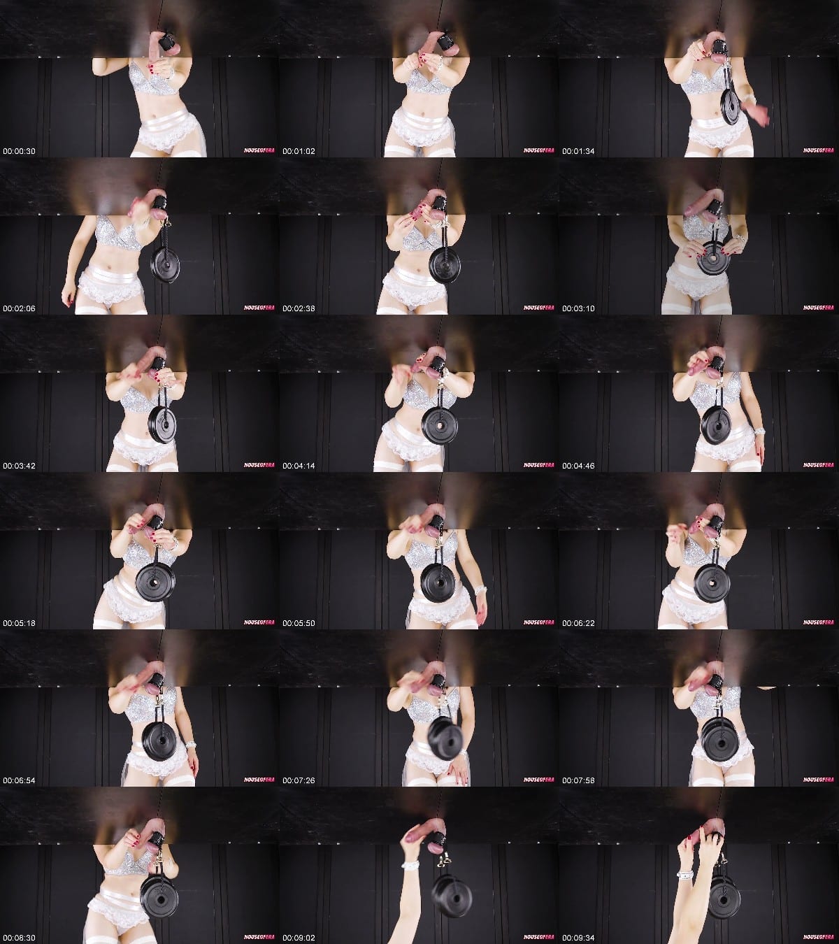 House of Era - Femdom Milking Gloryhole 5 KG ON HIS BALLS 6