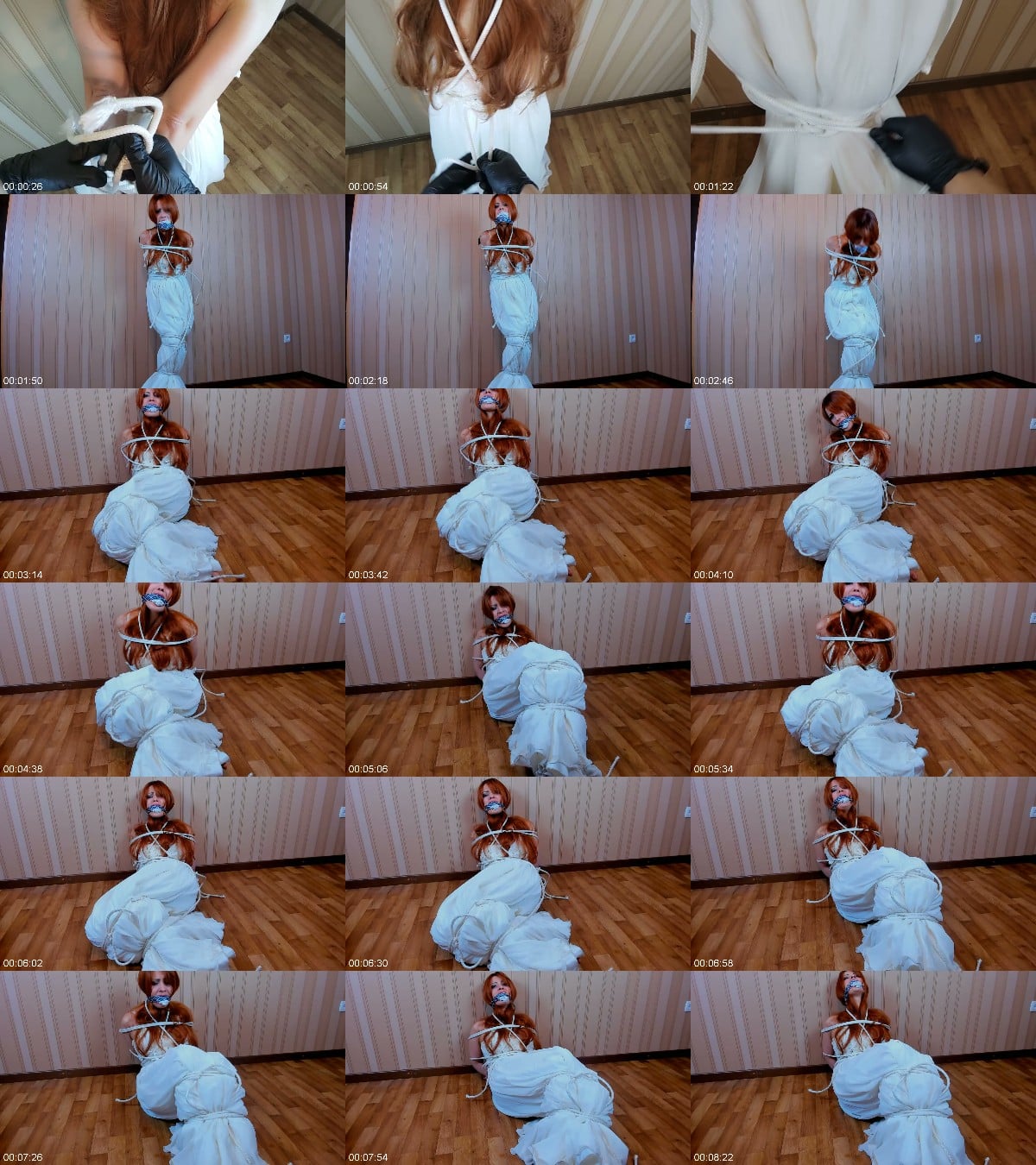 JuliaCrown - Hand-gagged Bride in trouble 6