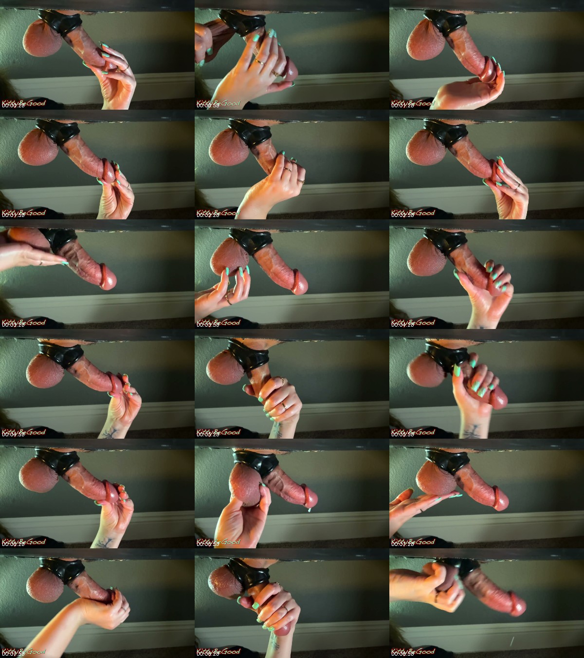 KittyBeGood - Three Big Ruined Orgasms Milked From His Huge Nuts 6