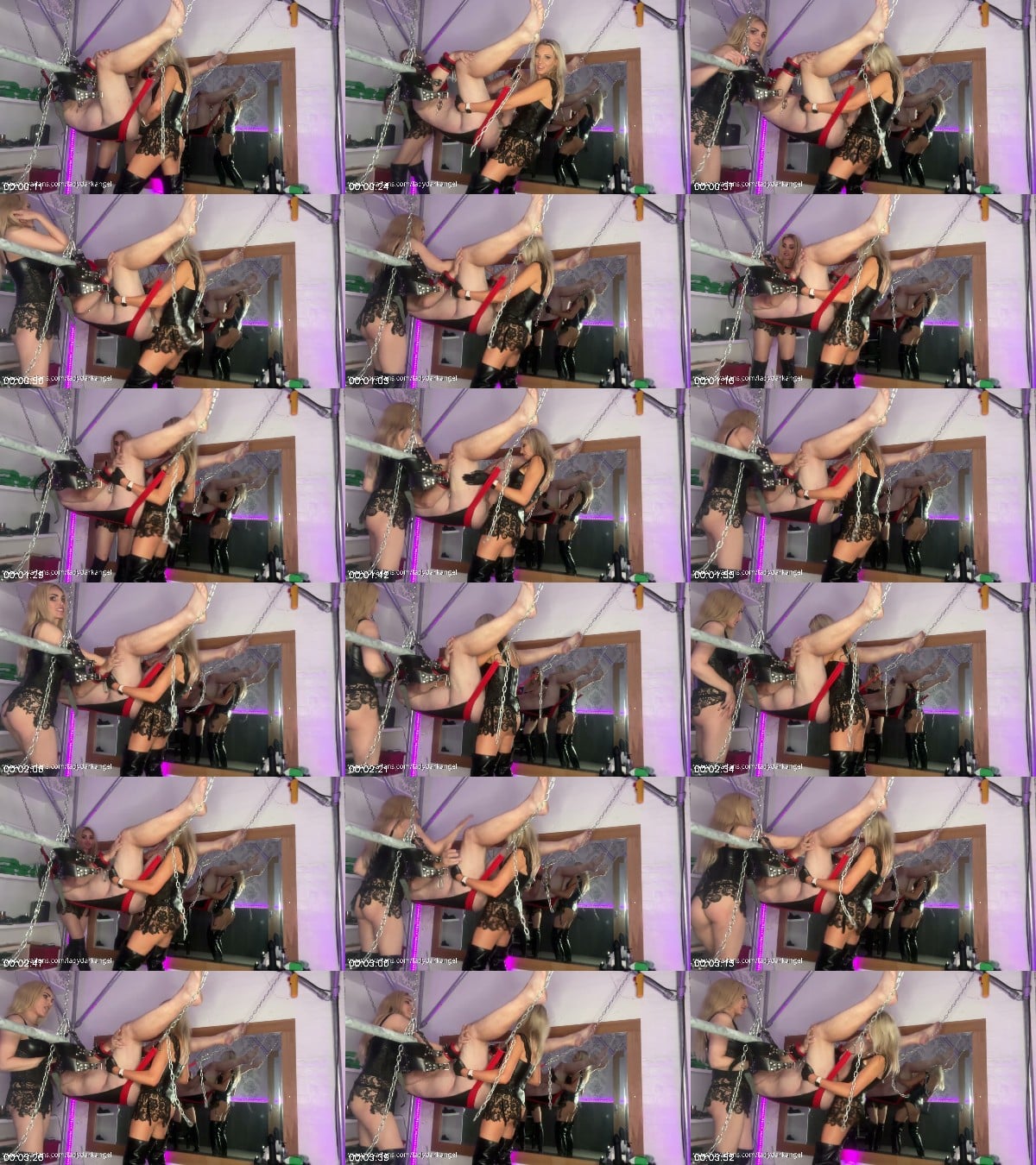 LADYDARKANGEL - Double Fun In My Swing 6