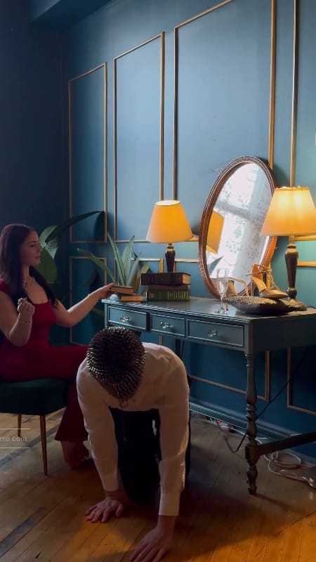 Lexi Luxxe - Silent Commands - Afternoon Reading with My Human Footstool 5