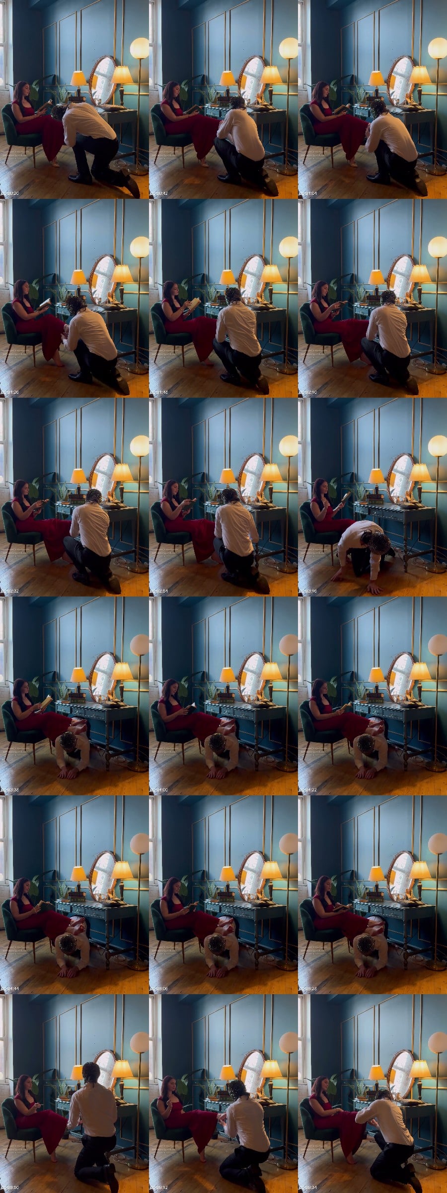 Lexi Luxxe - Silent Commands - Afternoon Reading with My Human Footstool 6