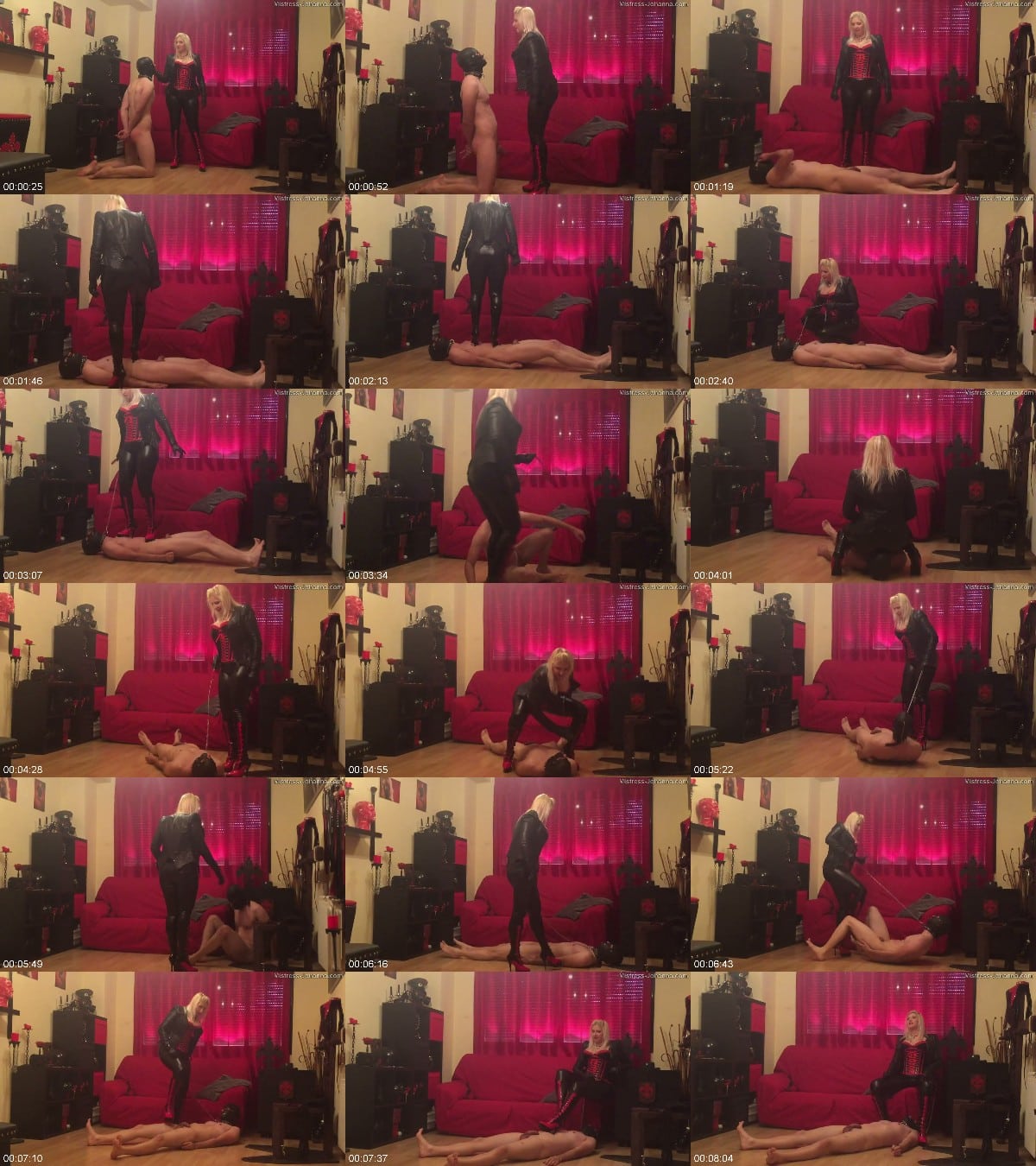 MISTRESS JOHANNA - I Trample And Punish My Slaves Cock 6