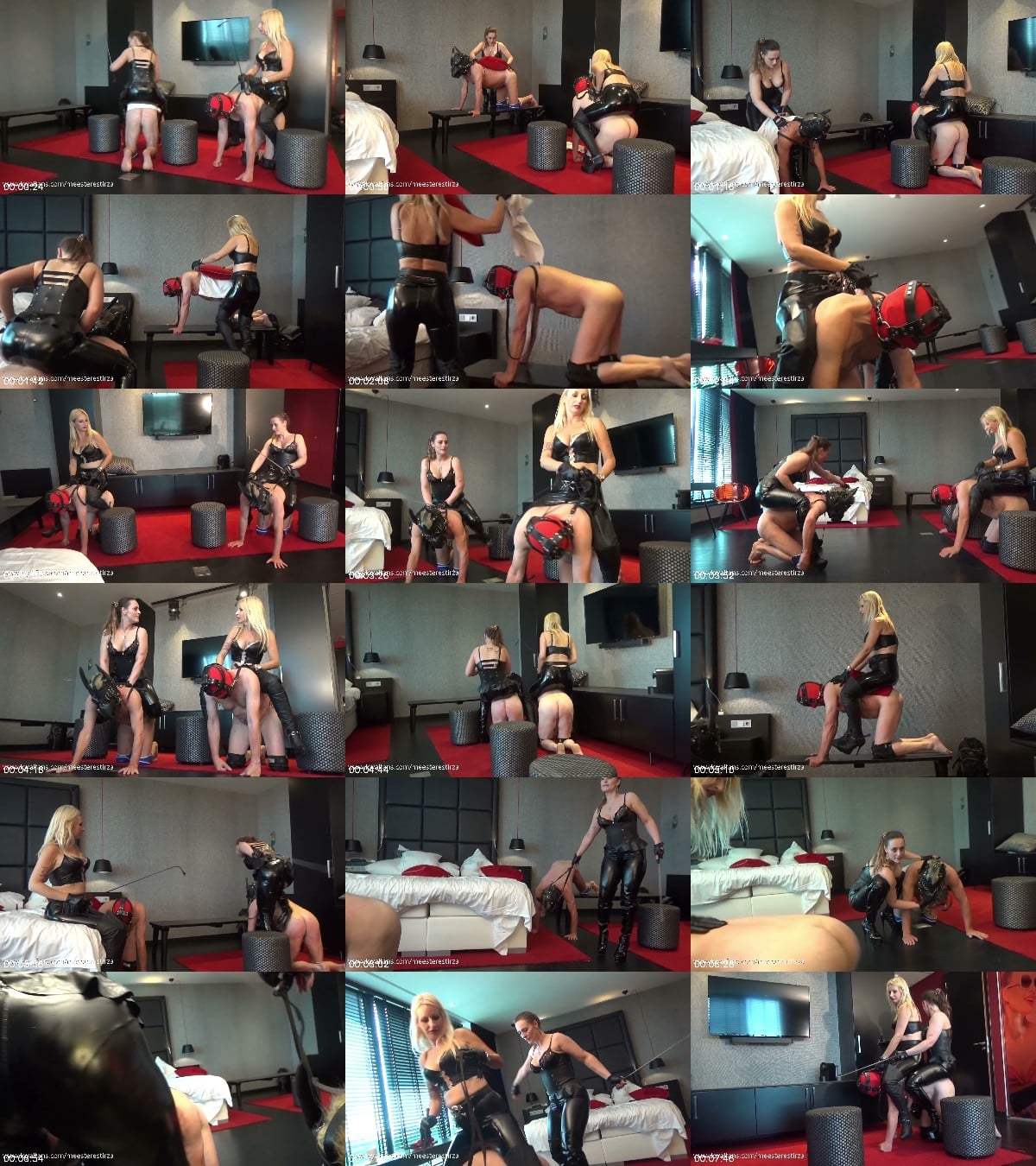 MISTRESS TIRZA NL - Pony play with 2 ponyboys 6