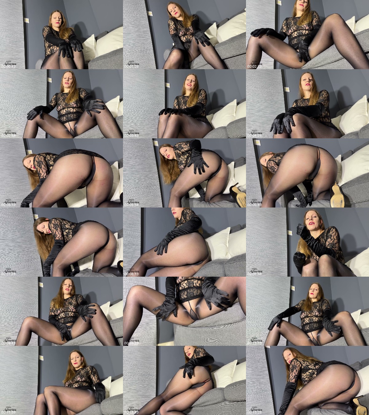 Miss Adrastea - English Store Sniff and Stroke my Nylon Slut Pantyhose Domination with Ass Worship Pussy Sniffing Tease and Denial Jerk Off Instruction 6