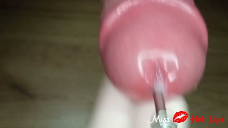 Miss Hot Lips - Close up amateur femdom ruined orgasm with urethral sounding Frenulum stimulation 5