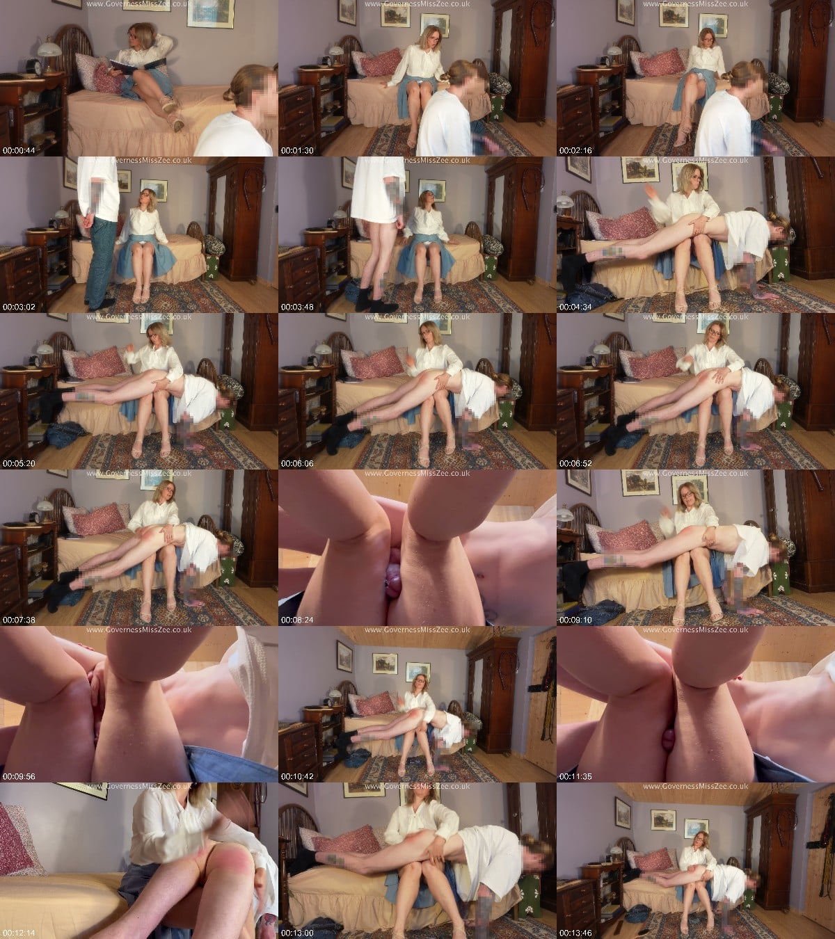 Miss Zee s Cabinet of Curiosities - My friend s step-mom spanked me until I spunked on her thighs 6