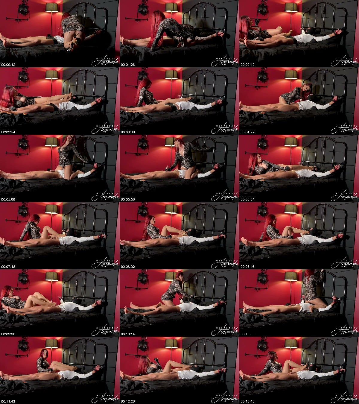 Mistress Amanda - Nude Pantyhose Tease And Denial 6