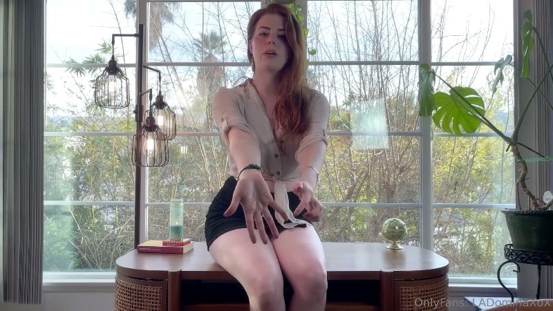 Mistress Avalon - LADominaXoX - Be a Good Boy and Lick this Spit off my Thighs! Worship JOI 2