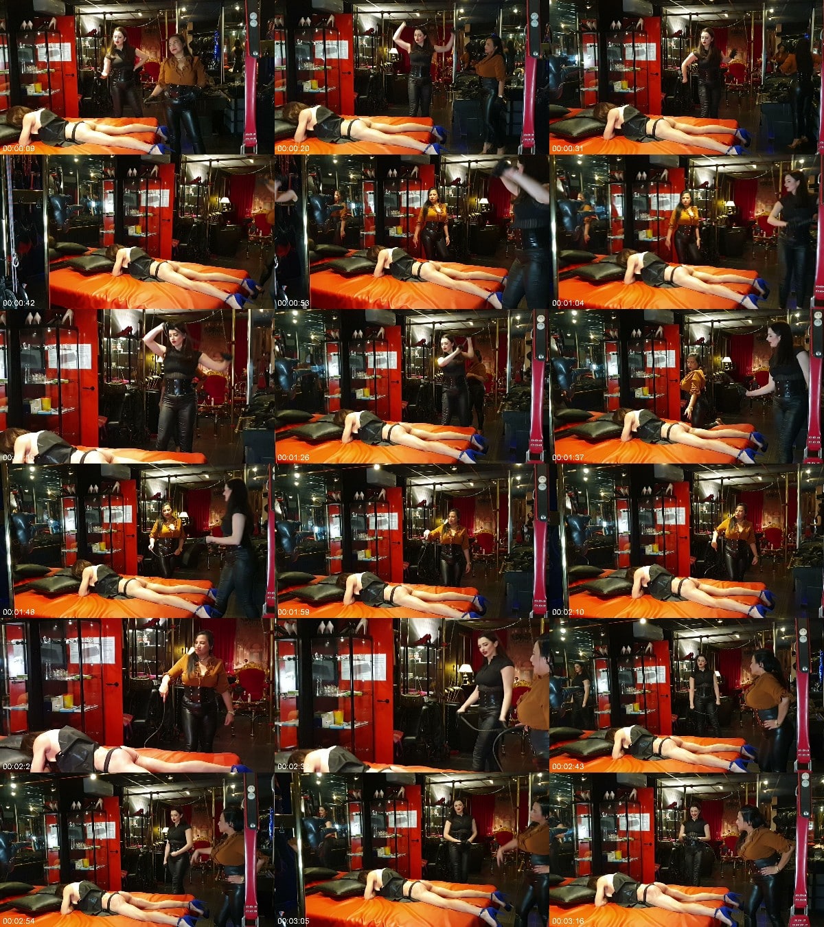 Mistress Bella Lugosi - Ms Saint Lawrence Whipping the Sissy Slave 6