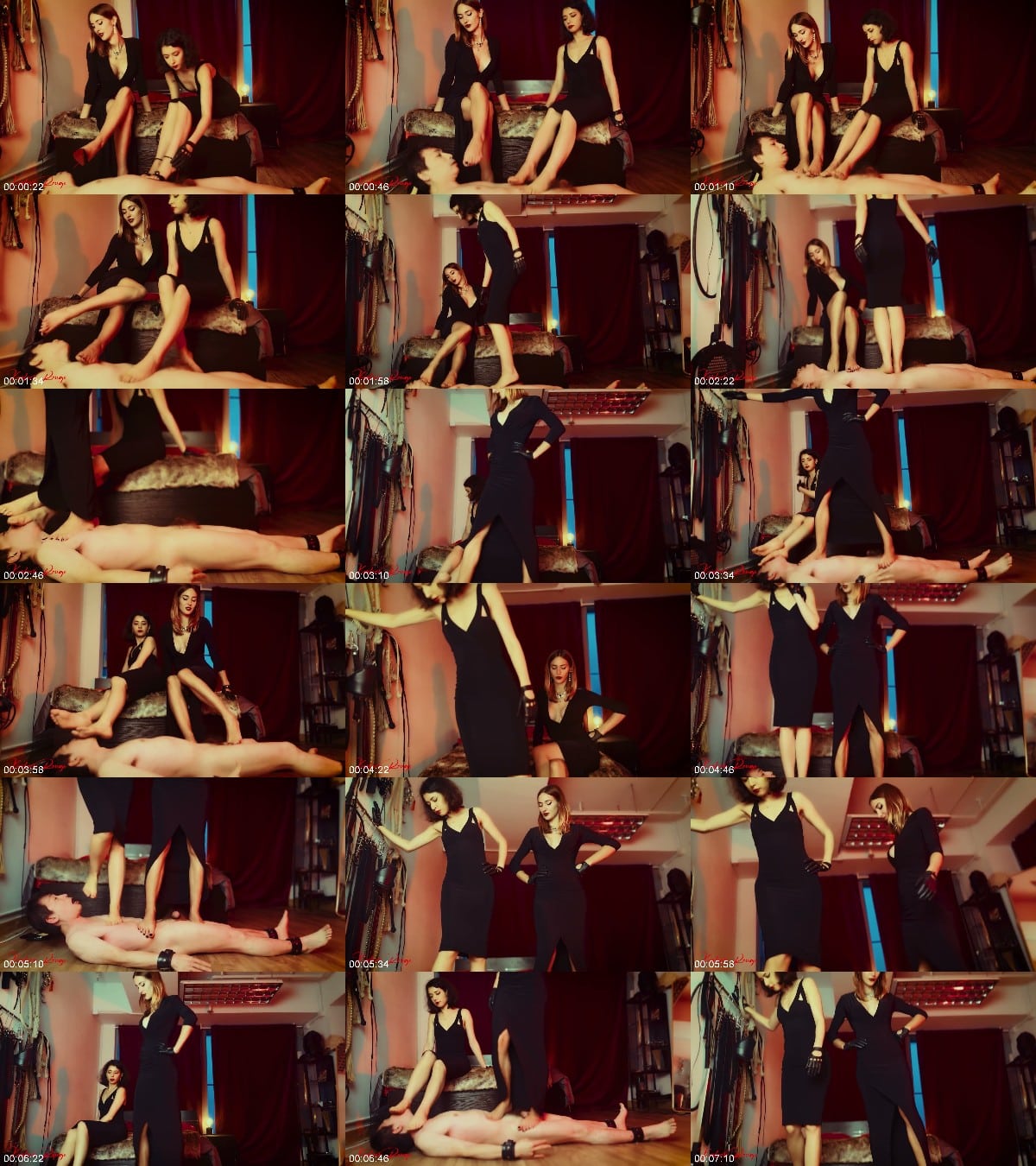 Mistress Elis Euryale - Pathetic human carpet used by two femmes fatales 6