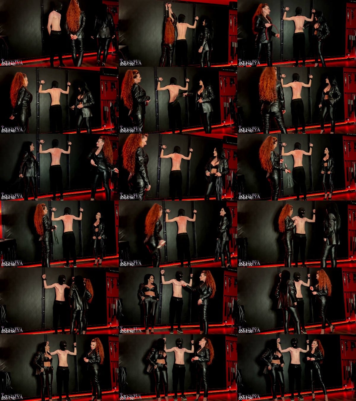 Mistress Kennya - A first whipping by Mistress Amanda and me (1) 6