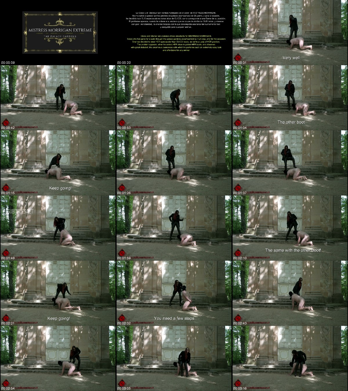 Mistress Morrigan - HUMILIATION IN THE PALACE GARDENS 6