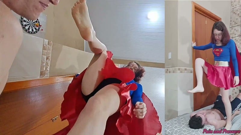 Pain And Pressure - 67 Beatriz As Supergirl Stomping With Super Strength 29