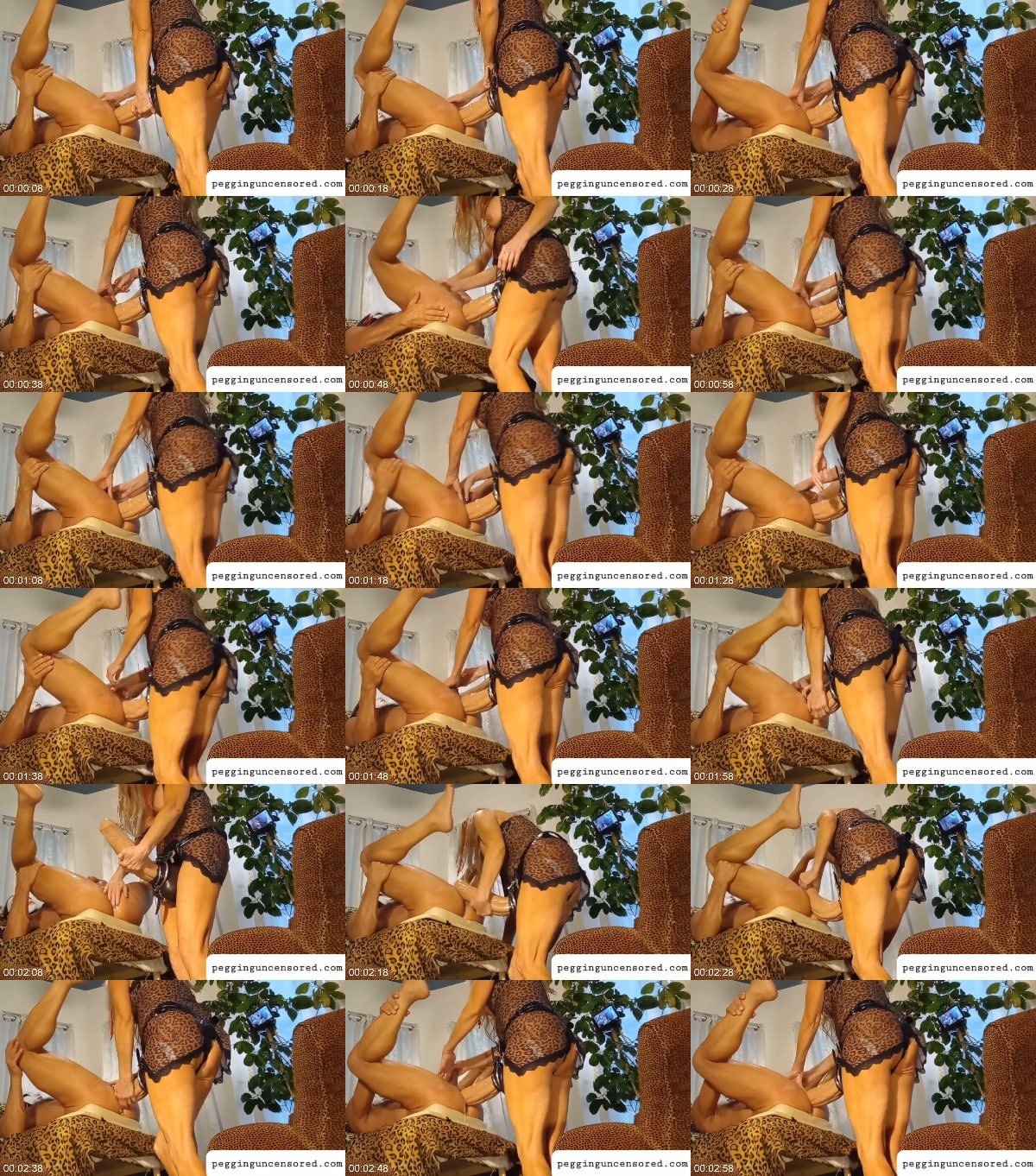 Pegginguncensorred - Pegging His Tight Ass With My Giant Thick Dick 6