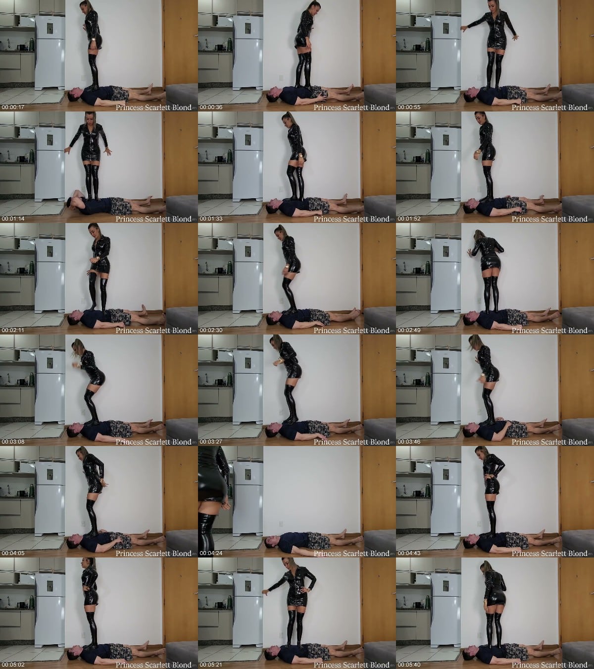 Princess Scarlett Blond - Hard Trampling in vinyl 6