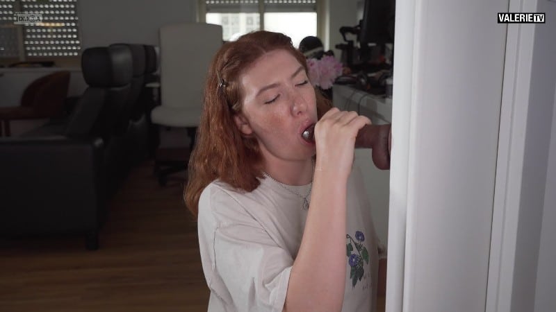 PurpleHazeTV - SHAMELESS RED SUCKING OFF A NEIGHBOR 1