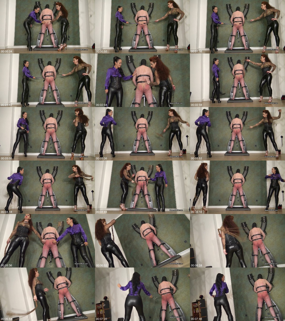 Queens of Kink - Corporal BDSM with Lady Renee and Fetish Liza stage 1 6