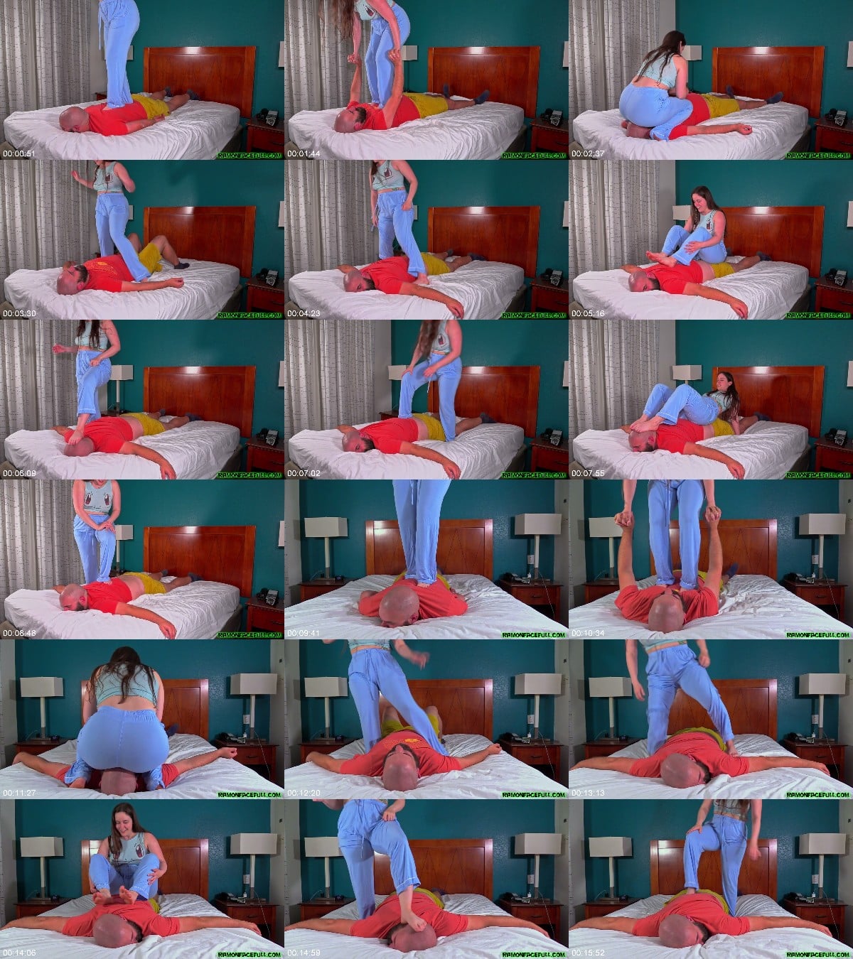 Ramons Facefull Of Feet - Bell and Ramon - Karas Ramon Massage Smother 6