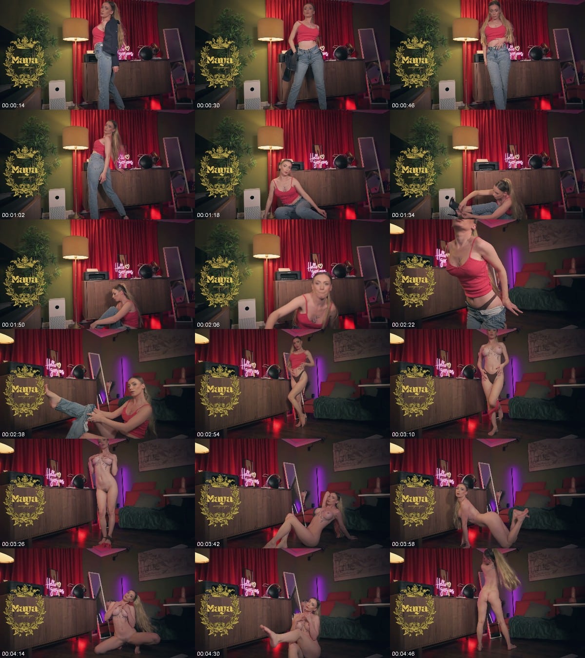 Stripping-and-posing 6