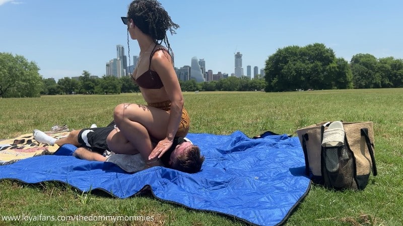 The Dommy Mommies - Ashira s Park Domination 1