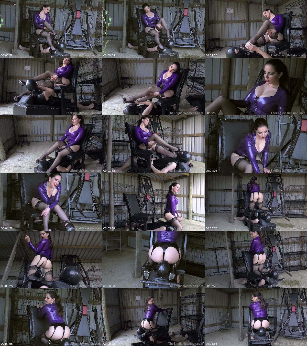 The English Mansion - Domina Alexandra Snow - Worshipping Goddess Snow - Complete Movie 6