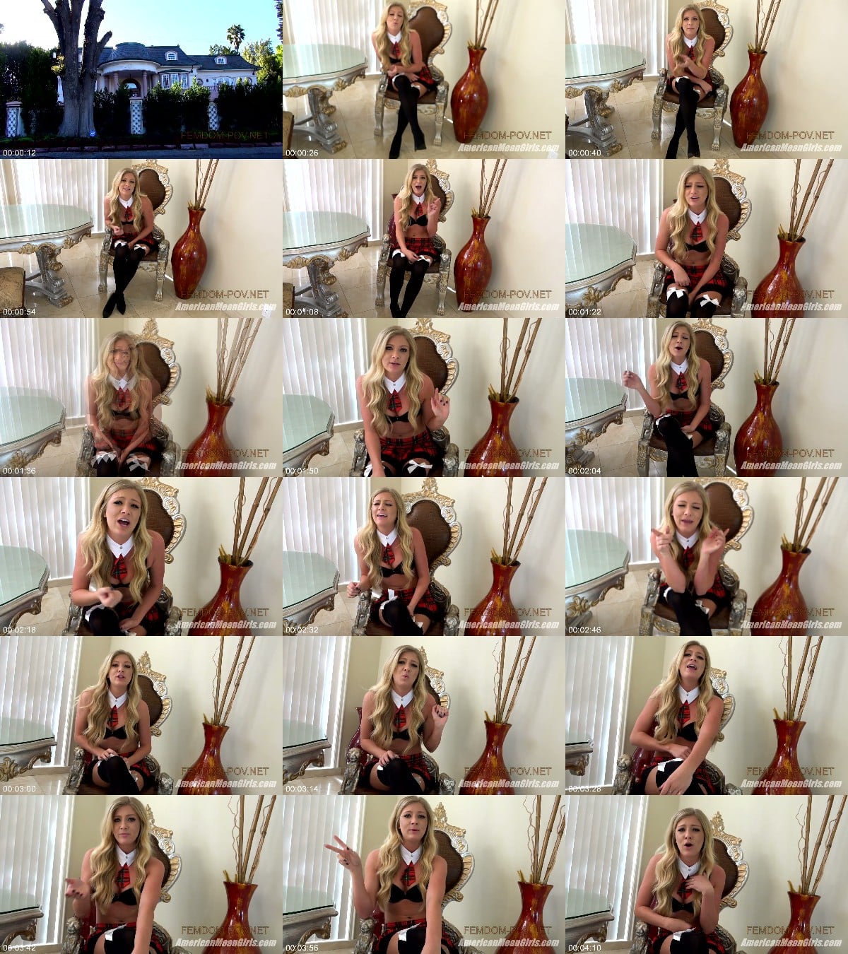 The Mean Girls - Princess Ashley - Worship Strokes 1080 HD 6