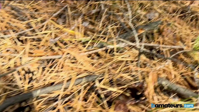 bAmateurs 26/02/24 Ginger Babe Swallows Cock In The Woods 4k 5