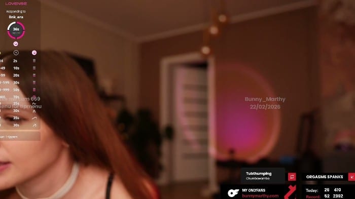 [Chaturbate] Bunny Marthy 22,25-02-2026 [180p] [h264] 1