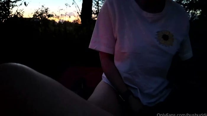 [OnlyFans] Busbuddies - Pegging By The Campire 4