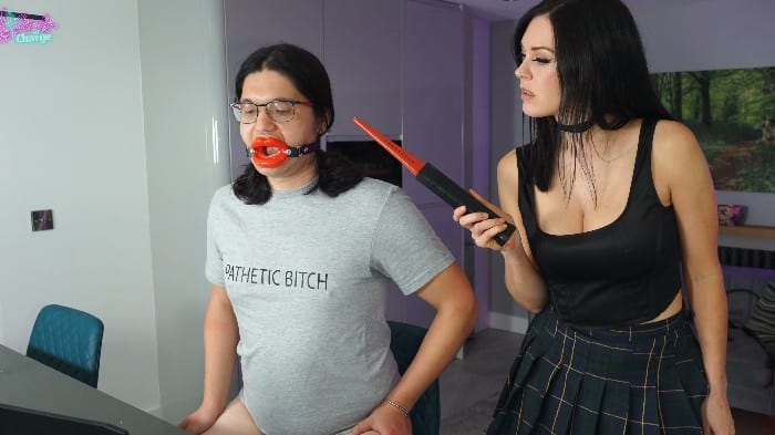 Girls In Charge - Slave Glory Hole Training - Alika 2