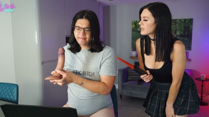 Girls In Charge - Slave Glory Hole Training - Alika 5