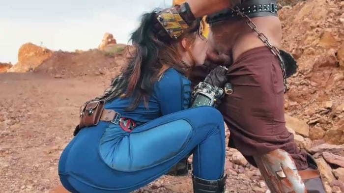 Manyvids - Sweetie Fox - New Fallout Cosplay Porn Sweetie Fox - Public Blowjob & Sex Rq 2