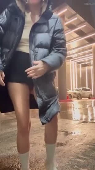 Girl on Girl | Lesbian - February 16, 2026 Public Lesbian Sex Masturbation Flashing Pregnantpilation 1