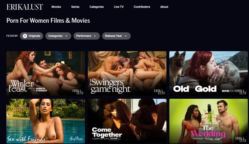 ErikaLust.com / Erika Lust Leaks Siterip tezfiles [186 VIDEO / 68 GB] 1