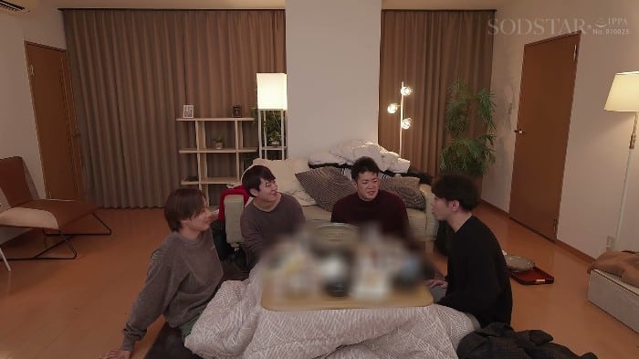 [START-490] Joined New Year's Oden Party Because They Said Everyone Had Gfs, But Got Passed Around And Creampied Till Morning - Hoshino Riko 3