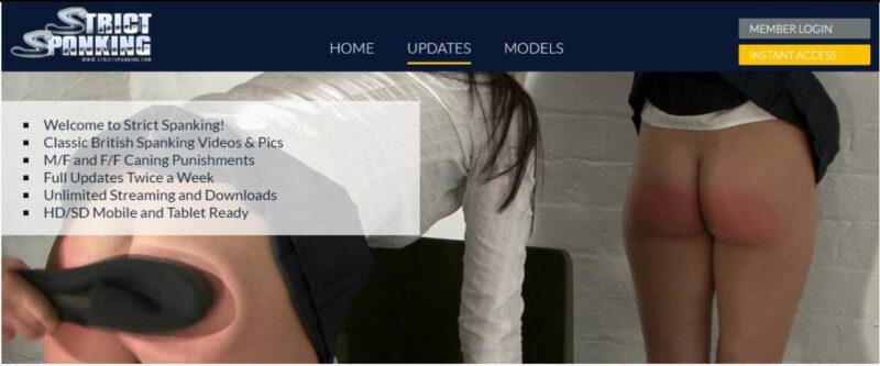 Strictspanking.com Leaks Siterip tezfiles [122 VIDEO / 18.56 GB] 1