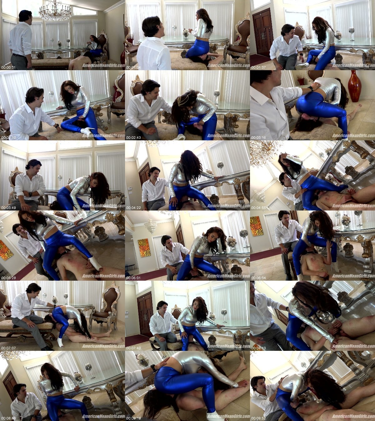 American Mean Girls - Princess Carmela - Facesitting Engagement 6