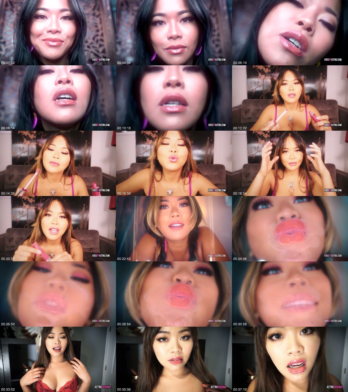 AstroDomina - Kissing Compilation 2 Feat Goddess Sydney 6