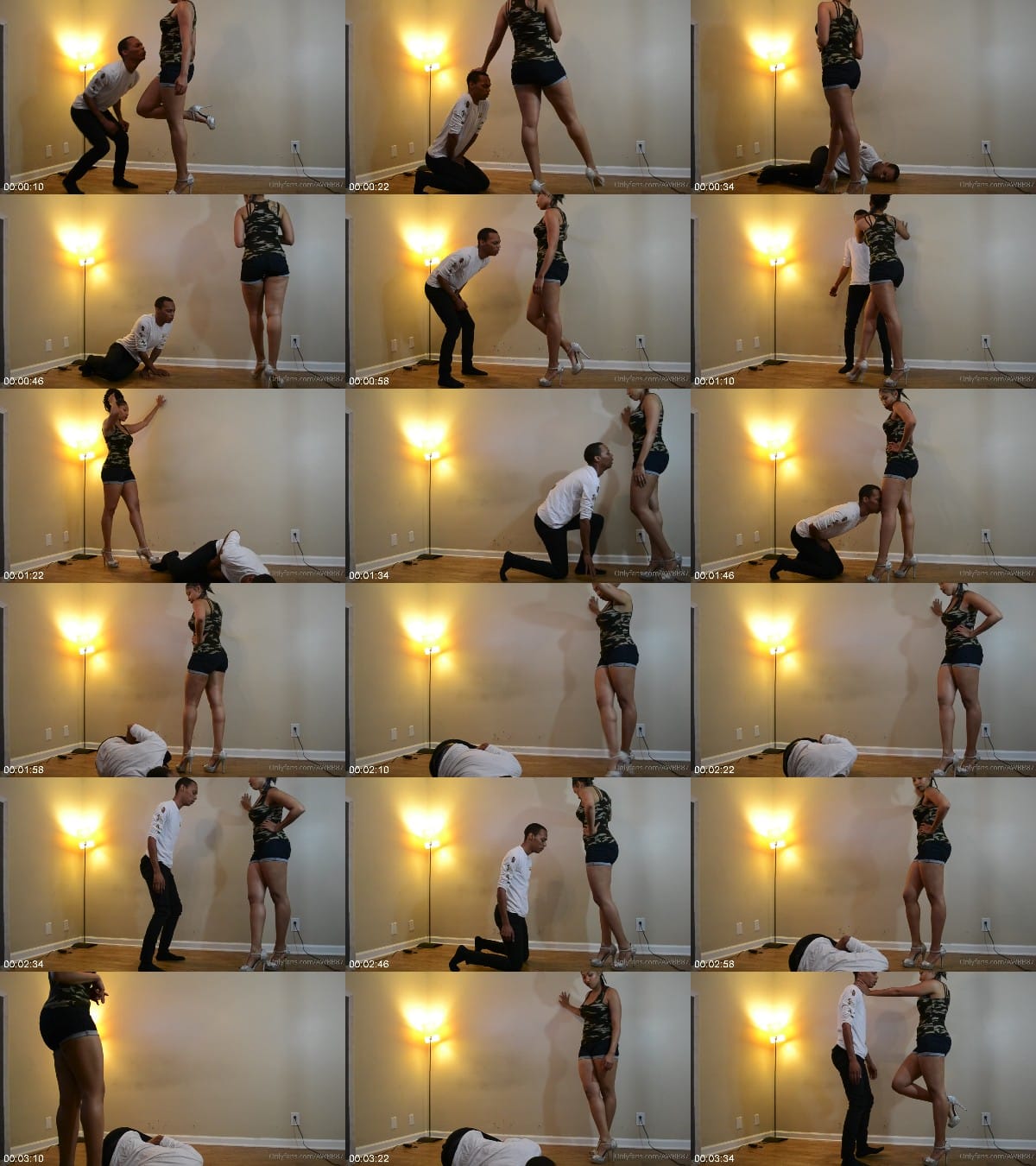 Awbb87 - Miss L - Camo N Silver Heels 6