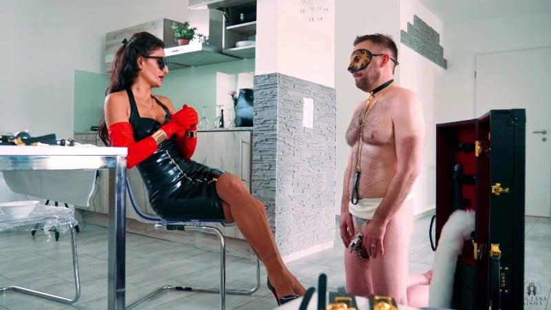 BDSM COUPLE - FULL MOVIE - Goddess Aisha And Slave P - FIRST half of the day 1